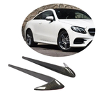 Mercedes E-class W213 2016-2023 гг. Карбоновые накладки на передние крылья фото 2