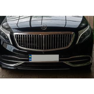 Передний бампер Maybach в сборе фото 2