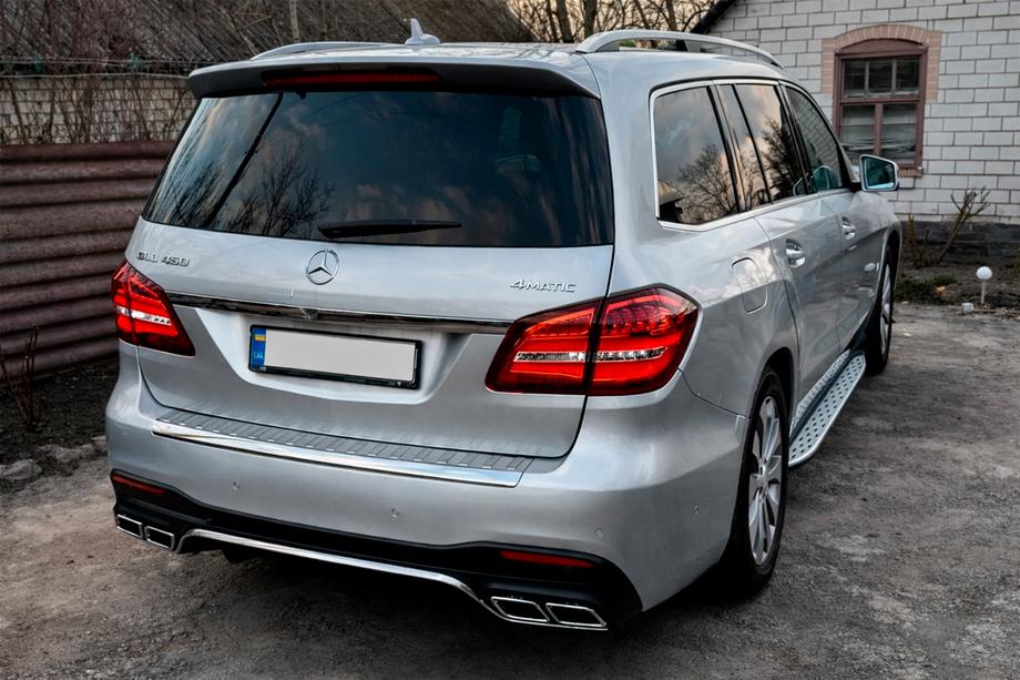 Mercedes GL/GLS class X166 2012-2019 гг. Задний бампер AMG GLS63 Image