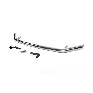 Передняя защита ST008 (2017-2021, нержавейка) Nissan Qashqai 2014-2021 гг. фото 3