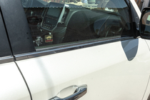 Toyota Land Cruiser 200 2007-2021 гг. Молдинги на стекла (6 шт, нержавейка) Carmos - Турецкая Нержавеющая Сталь фото 17