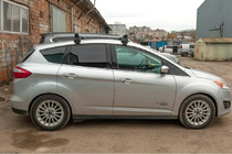 Ford C-Max/Grand C-Max 2010-2019 гг. Поперечины на гладкую крышу (2 шт, Asaf V4) фото 13