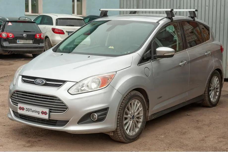 Ford C-Max/Grand C-Max 2010-2019 гг. Поперечины на гладкую крышу (2 шт, Asaf V4) Фото 24