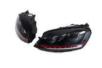 Volkswagen Golf 7/E-Golf 2012-2020 гг. Передние фары Red-V2 (2012-2017, динамические поворотники, 2 шт.) фото 5