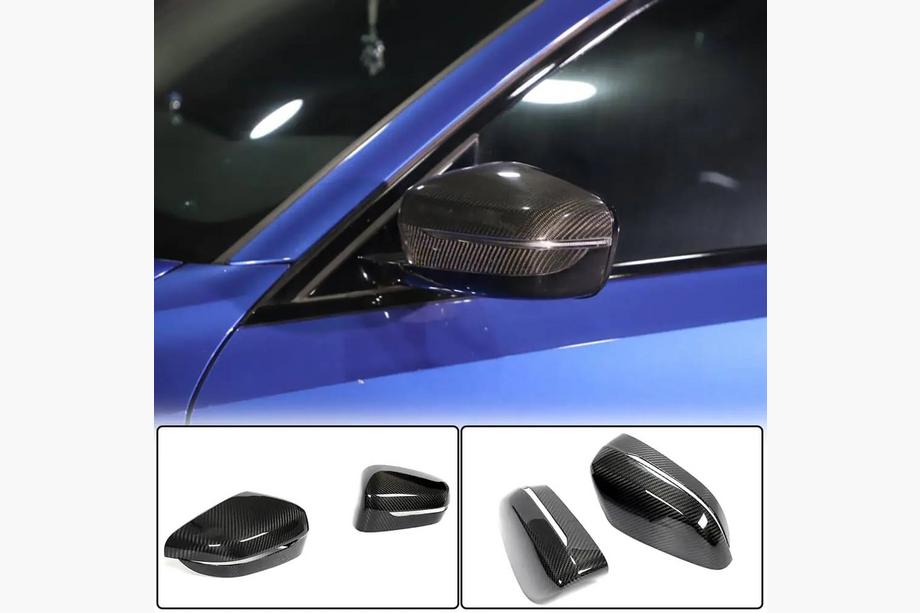 BMW 4 серия G22/23/26 2020- гг. Накладки на Зеркала M-Look (Карбон) Image