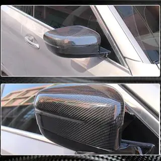 Накладки на Зеркала M-Look Карбон V1 BMW 5 серия G30/G31 2017–2023 гг. фото 4
