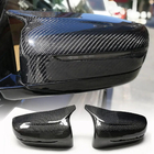 BMW 7 серия G11/G12 2015-2022 гг. Накладки на зеркала M-Look V2 (Карбон) фото 1