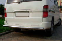 Toyota HiAce Задняя дуга Нержавейка фото 1