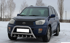Toyota Rav 4 2001-2005 гг. Кенгурятник WT003 (нержавейка) фото 2