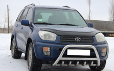 Toyota Rav 4 2001-2005 гг. Кенгурятник WT003 (нержавейка) фото 3