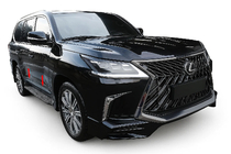 Lexus LX570/450d 2008-2022 гг. Накладки на молдинги BlackEdition (для 2016+) фото 1