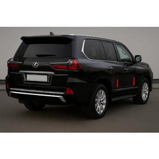 Накладки на молдинги BlackEdition (для 2016+) Lexus LX570/450d 2008-2022 гг. фото 2