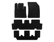 Citroen C-4 Picasso 2013–2022 гг. Коврики EVA V1 (3 ряда, Черный) фото 1