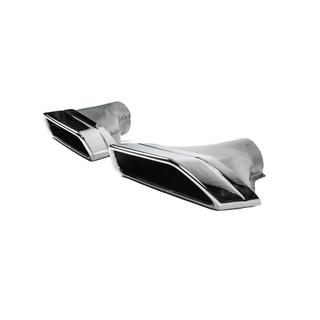 Насадки на глушитель M-Performance Silver (2 шт.) BMW 5 серия G30/G31 2017–2023 гг. фото 2