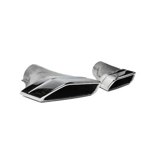 Насадки на глушитель M-Performance Silver (2 шт.) BMW 5 серия G30/G31 2017–2023 гг. фото 3