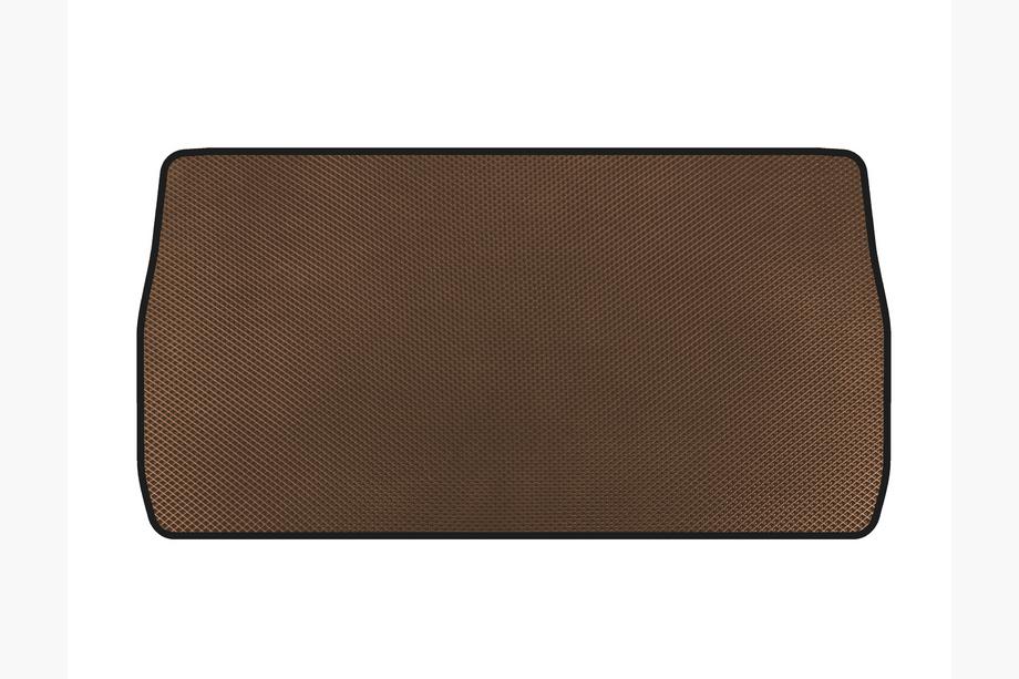 Dodge Grand Caravan V 2008-2020 гг. Коврик в багажник EVA (2008-2020, нижний, 8-местный/Комплектация SXT, Коричневый) Фото 1