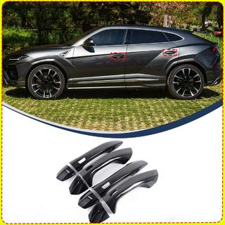 Накладки на дверные ручки Карбон Lamborghini Urus 2018- гг.