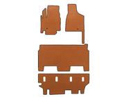 Dodge Grand Caravan V 2008-2020 гг. Коврики EVA (2008-2020, 3 ряда, 8-местный/Комплектация SXT, Оранжевый) фото 1