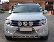 Volkswagen Amarok 2010-2022 гг. Кенгурятник WT003 (нержавейка) фото 5