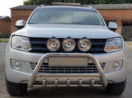 Volkswagen Amarok 2010-2022 гг. Кенгурятник WT003 (нержавейка) фото 1