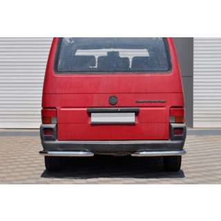 Задние уголки AK003 (2 шт., нержавейка) Volkswagen T4 Caravelle/Multivan 1990–2003 гг. фото 1