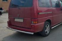 Volkswagen T4 Transporter 1990-2003 гг. Задняя дуга AK002 (нержавейка) фото 3