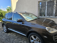 Porsche Cayenne 2003–2010 гг. Рейлинги Skyport (серебристые) фото 10