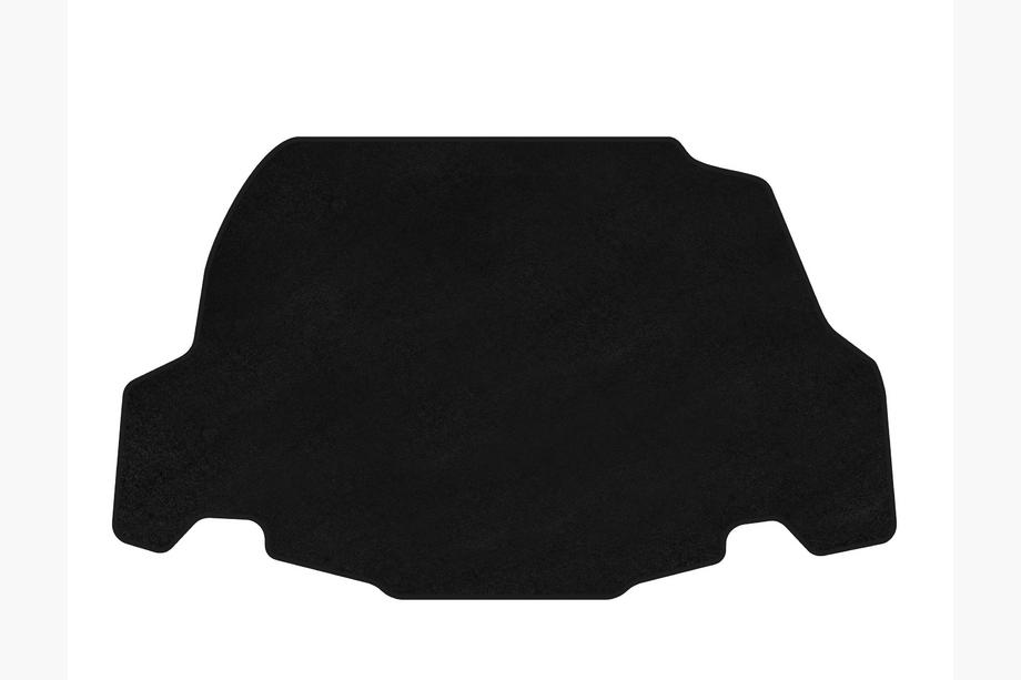 Ford Mustang 2005-2014 гг. Текстильный коврик в багажник Premium (2009-2014, GT, Кабриолет, Черный) Image