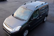 Peugeot Partner Tepee 2008-2018 гг. Рейлинги Skyport (серый матовый) фото 7