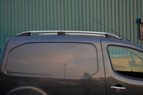 Peugeot Partner Tepee 2008-2018 гг. Рейлинги Skyport (серый матовый) фото 4