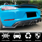 Porsche Boxster/Cayman 982 (718) 2016- гг. Спойлер V1 (для Boxster, Карбон) фото 2