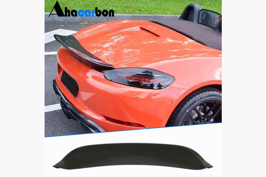 Porsche Boxster/Cayman 982 (718) 2016- гг. Спойлер V1 (для Boxster, Карбон) Image