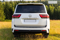 Toyota Land Cruiser 300 2021- гг. Накладка на Задний Бампер GXR фото 1