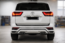 Toyota Land Cruiser 300 2021- гг. Накладка на Задний Бампер VXR фото 1