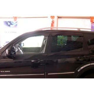 Ветровики 2008-2013 (4 шт, HIC) SsangYong Rexton I 2001-2017 гг. фото 1