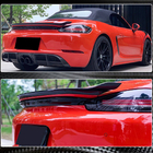 Porsche Boxster/Cayman 982 (718) 2016- гг. Спойлер V2 (для Boxster, Карбон) фото 4