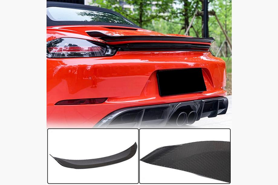 Porsche Boxster/Cayman 982 (718) 2016- гг. Спойлер V2 (для Boxster, Карбон) Image