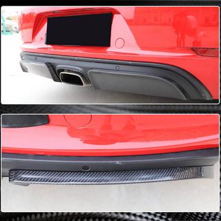 Диффузор заднего бампера V2 (2016-2019, Карбон) Porsche Boxster/Cayman 982 (718) 2016- гг. фото 4