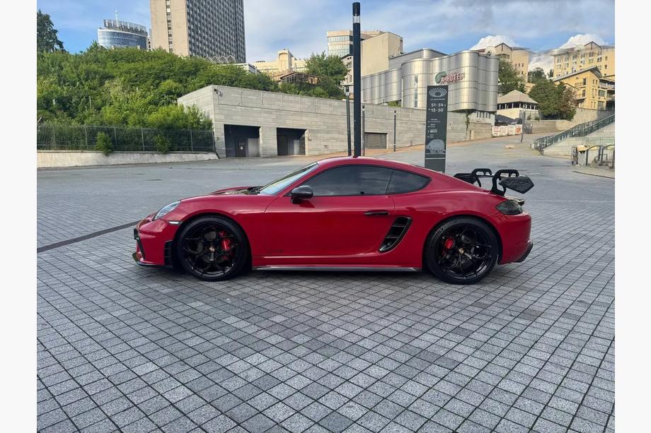 Porsche Boxster/Cayman 982 (718) 2016- гг. Боковые Пороги V3 (2016-2019, Карбон) Image