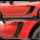 Porsche Boxster/Cayman 982 (718) 2016- гг. Накладки на передние крылья (Карбон) фото 5