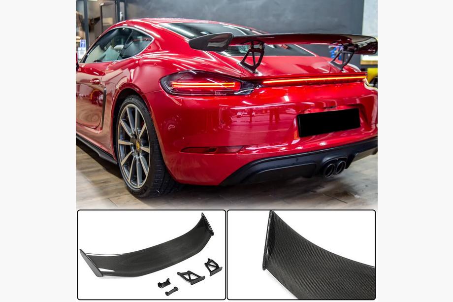 Porsche Boxster/Cayman 982 (718) 2016- гг. Спойлер (для GT4 Coupe, Карбон) Image
