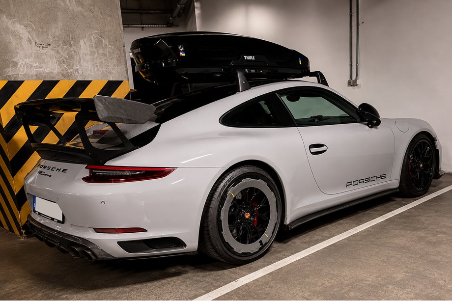 Porsche 911 (991) 2011–2019 гг. Спойлер V4 (Карбон) Image