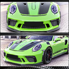 Porsche 911 (991) 2011–2019 гг. Накладки на передний бампер V2 (для GT3 (RS) 2017-2019, Карбон) фото 4