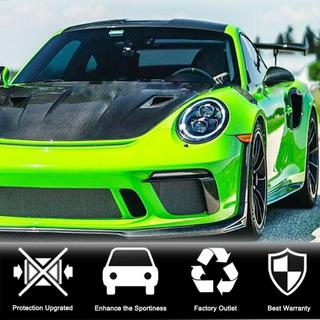 Накладки на передний бампер V2 (для GT3 (RS) 2017-2019, Карбон) фото 3