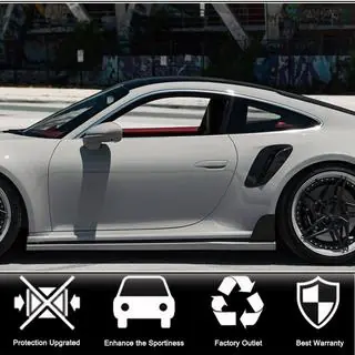 Карбоновые накладки на задние крылья (для Carrera/Targa) Porsche 911 (992) 2018– гг. фото 2