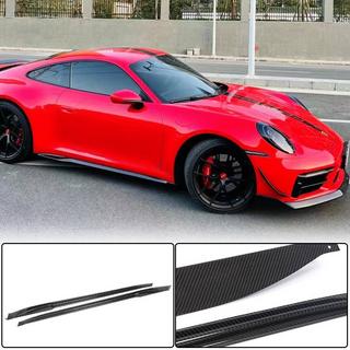 Боковые Пороги V2 (Карбон) Porsche 911 (992) 2018– гг. фото 2