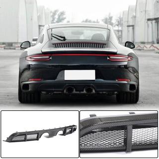 Диффузор заднего бампера для Carrera 4 GTS 2017-2018, Карбон Porsche 911 (991) 2011–2019 гг. фото 1
