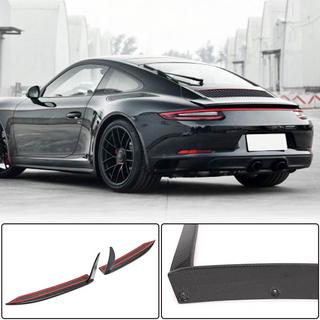 Накладки на задний бампер для Carrera 4 GTS 2017-2018, Карбон Porsche 911 (991) 2011–2019 гг. фото 1