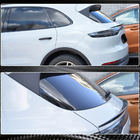 Porsche Cayenne 2018- гг. Нижний спойлер (Карбон) фото 4