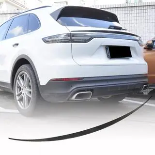 Нижний спойлер (Карбон) Porsche Cayenne 2018- гг. фото 1